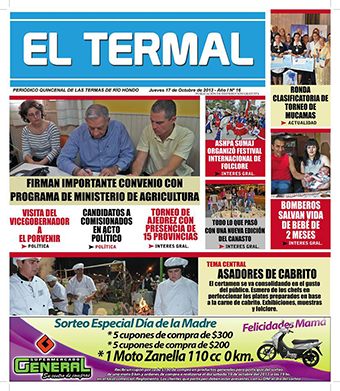 Apareció un nuevo número del periódico El Termal