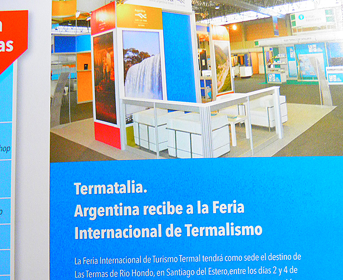La revista de la Cámara Argentina de Turismo se refirió a la realización de Termatalia en Río Hondo