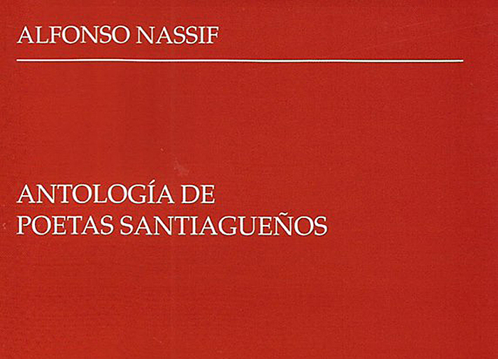 Alfonso Nassif presentará la Antología de poetas santiagueños