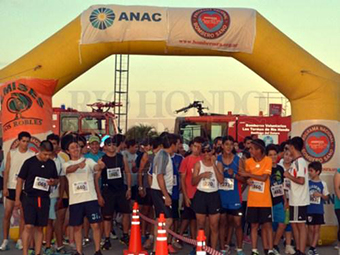 Bomberos Voluntarios de Las Termas organizan una maratón por el aniversario de la ciudad