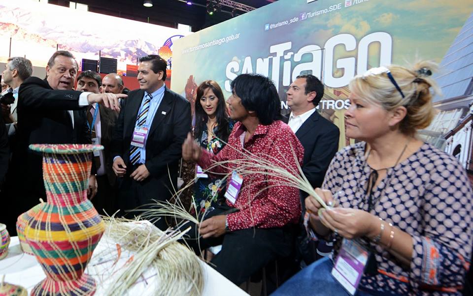 El Ministro de Turismo de la Nación destacó el trabajo de los artesanos Santiagueños