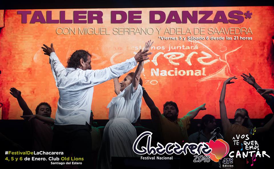 Los profes te enseñan a bailar en el festival Nacional de la Chacarera