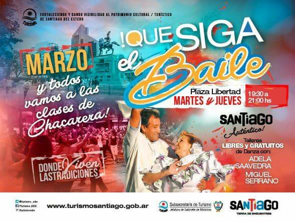 Hoy una nueva jornada del programa «Que Siga el Baile» en Plaza Libertad