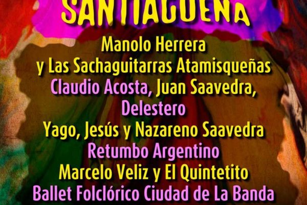 Llega la “Fiesta Santiagueña” con lo mejor del folclore a Terraviva